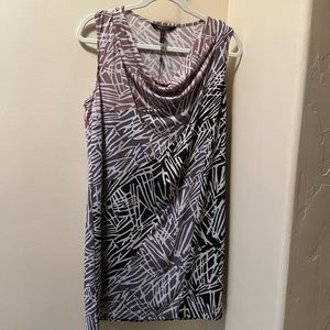 BCBG MaxAzria NWT Sleeveless Patterned Mini Dress, size M
